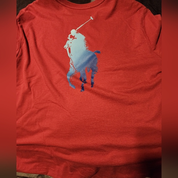 Polo by Ralph Lauren Red Short Sleeve Tee - Picture 4 of 4
